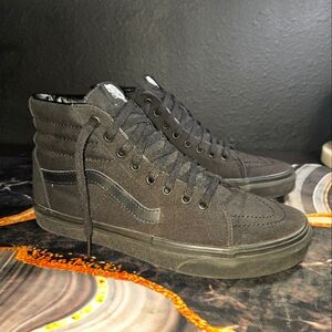 Vans High Top Black Men's Size 10